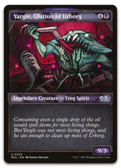 Yargle, Glutton of Urborg #19 (NM) March of the Machine MUL Magic MTG - Image 1