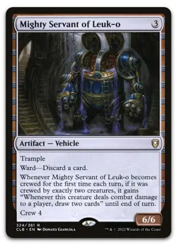 Mighty Servant of Leuk-o #324 (NM) Baldur's Gate CLB Magic MTG - Image 1