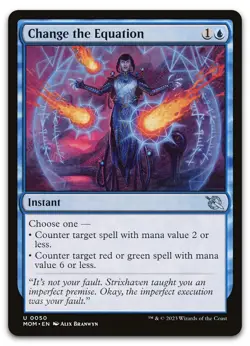 Change the Equation #50 (NM) March of the Machine MOM Magic MTG - Image 1
