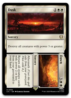 Dusk // Dawn #166 (NM) Lord of the Rings LTC Magic MTG - Image 1