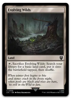 Evolving Wilds #306 (NM) Lord of the Rings LTC Magic MTG - Image 1