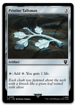 Pristine Talisman #283 (NM) Lord of the Rings LTC Magic MTG - Image 1