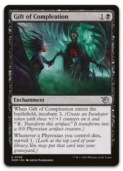 Gift of Compleation #106 (NM) March of the Machine MOM Magic MTG - Image 1