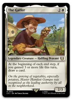 The Gaffer #12 (NM) Lord of the Rings LTC Magic MTG - Image 1