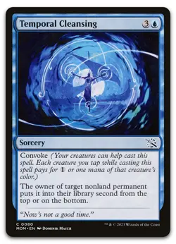 Temporal Cleansing #80 (NM) March of the Machine MOM Magic MTG - Image 1
