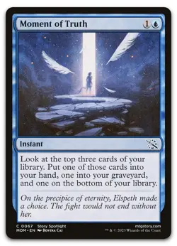Moment of Truth #67 (NM) March of the Machine MOM Magic MTG - Image 1