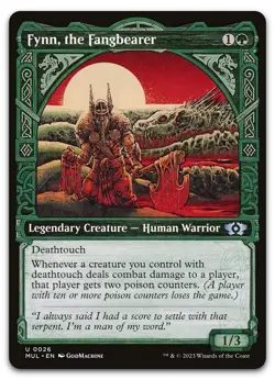 Fynn, the Fangbearer #26 (NM) March of the Machine MUL Magic MTG - Image 1