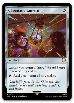 Chromatic Lantern #275 (NM) Lord of the Rings LTC Magic MTG - Image 1