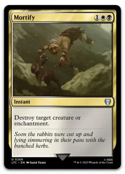 Mortify #269 (NM) Lord of the Rings LTC Magic MTG - Image 1