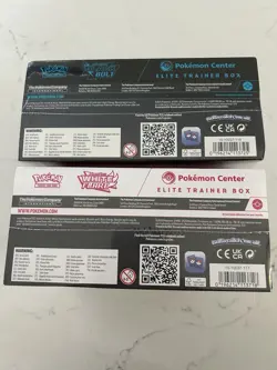Pokemon Center Black Bolt and White Flare Elite ETB Sealed Set of 2 IN HAND - Image 5