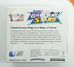 Pokemon Booster Box Sword & Shield Brilliant Stars Sealed 2022 English - Image 2