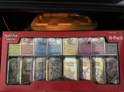 Pokemon TCG: Prismatic Evolutions 8 Mini-Tins Promos Costco Lot of 2 Sealed - Image 2