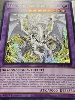 Albion The Sanctifire Dragon + Granguignol The Dusk Dragon | Prismatic | YuGiOh! - Image 2