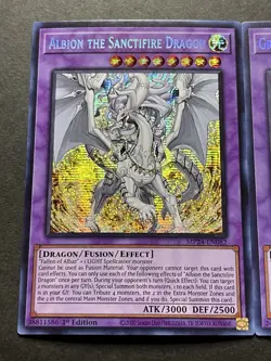 Albion The Sanctifire Dragon + Granguignol The Dusk Dragon | Prismatic | YuGiOh! - Image 3