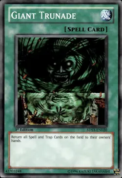Giant Trunade - 1st Edition 5DS3-EN020 - LP - YuGiOh - Image 1