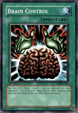 Brain Control - 1st Edition YSD-EN031 - MP - YuGiOh - Image 1