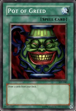 Pot Of Greed - SYE-040 - MP - YuGiOh - Image 1