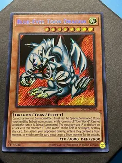 Blue-Eyes Toon Dragon | SRL-EN000 | Secret Rare | 25th Anniversary | NM | YuGiOh - Image 3