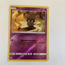 Pokemon Marshadow Mega Evolution 146/132 & Cosmic Eclipse 103/236 reverse holo - Image 2