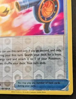Wait And See Turbo 158/189 Reverse Holo Uncommon Astral Radiance Pokemon TCG - Image 5
