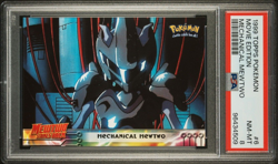 Topps Pokemon MECHANICAL MEWTWO #6 First Movie 1999 Blue Logo - PSA 8 - Image 1
