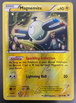 Magnemite 51/162 Reverse Holo Breakthrough Set | LP | Pokemon Trading TCG - Image 1