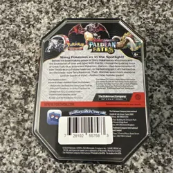 Pokemon TCG Scarlet & Violet Paldean Fates Charizard Tin Factory Sealed - Image 2