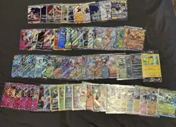 Pokemon TCG Set Lot of 80+ Full-Art EX V GX VMAX Scarlet & Violet Sword & Shield - Image 1