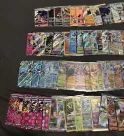 Pokemon TCG Set Lot of 80+ Full-Art EX V GX VMAX Scarlet & Violet Sword & Shield - Image 2