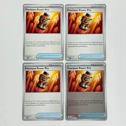 Premium Power Pro 124/132 (1 Reverse Holo) Mega Evolution 4x Pokemon TCG Playset - Image 1