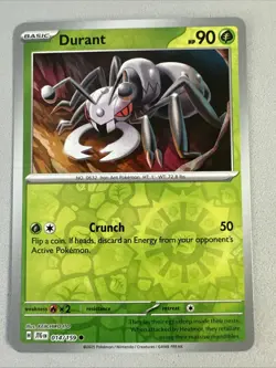 Pokemon TCG * Journey Together 014/159 Durant Common REVERSE HOLO * NM FRESH PK - Image 1
