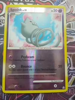 Spoink Lv. 10 121/146 Reverse Holographic Near Mint Pokemon TCG Free Shipping! - Image 1