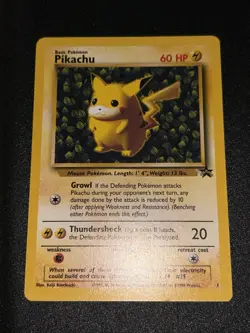 Pokemon TCG Pikachu Wizards Black Star Promos Regular Rare NM - Image 1