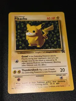 Pokemon TCG Pikachu Wizards Black Star Promos Regular Rare NM - Image 2