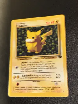 Pokemon TCG Pikachu Wizards Black Star Promos Regular Rare NM - Image 3
