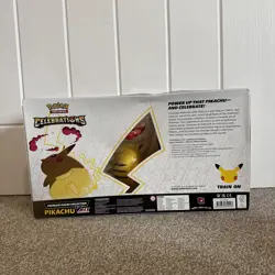 Pokemon Celebrations Premium Figure Collection Pikachu Vmax Box - Sealed - Image 3