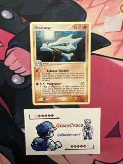 Carte Pokemon Ossatueur Holo 7/112 Ex Rouge Feu Vert Feuille Rf Vs Vf Francais - Image 1