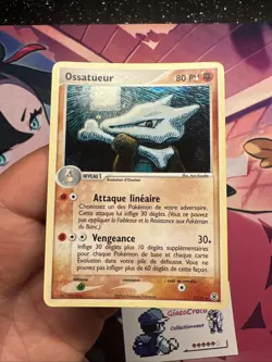 Carte Pokemon Ossatueur Holo 7/112 Ex Rouge Feu Vert Feuille Rf Vs Vf Francais - Image 2