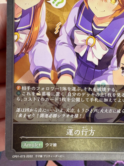 Whereabout of Luck CP01-073 SR Shadowverse Evolve Trading Card Game 🍬 - Image 2
