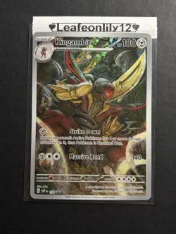 Kingambit 130 Sv: Scarlet & Violet Promo Cards Holo Black Star Promo - Image 1