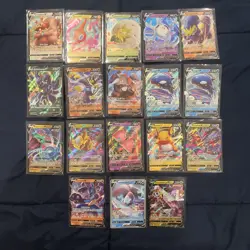 Pokemon TCG Regular V Ultra Rare Holo Card Lot Of 18 ALL NEAR MINT CONDITION - Image 1