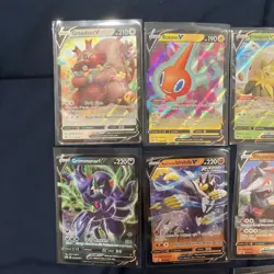 Pokemon TCG Regular V Ultra Rare Holo Card Lot Of 18 ALL NEAR MINT CONDITION - Image 2