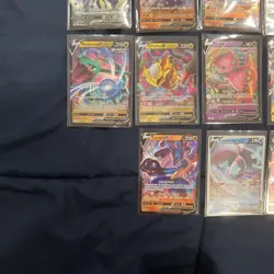 Pokemon TCG Regular V Ultra Rare Holo Card Lot Of 18 ALL NEAR MINT CONDITION - Image 5