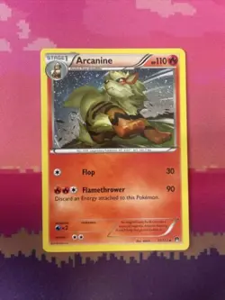 Pokemon Card Arcanine Breakpoint Uncommon 11/122 Near Mint - Image 1