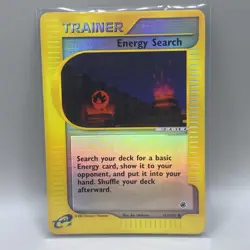 Energy Search 153/165 Reverse Holo Trainer - Expedition Base Set - Pokemon Card - Image 1