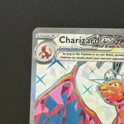 Pokemon TCG Charizard EX 215/197 Obsidian Flames Ultra Rare Full Art Holo Card - Image 2
