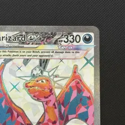 Pokemon TCG Charizard EX 215/197 Obsidian Flames Ultra Rare Full Art Holo Card - Image 3