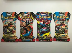 Pokemon - Lot of 4 TCG Booster Pack Sets Mega Evolution - Rare Cards R Possible - Image 2