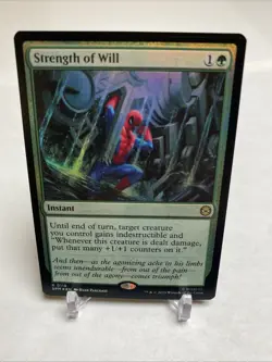 Strength of Will Marvel's Spider-Man Foil #118 Mint / NM - Image 1