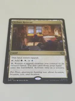 x1 Urban Retreat R MTG Marvel's Spider-Man M/NM, English - Image 3